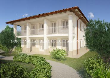 Progetto di Villa su due piani a Forte dei Marmi, in costruzione
