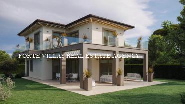 Bellissimo progetto di villa singola, situato a circa 800 metri dal mare nel prestigioso quartiere di Vittoria Apuana