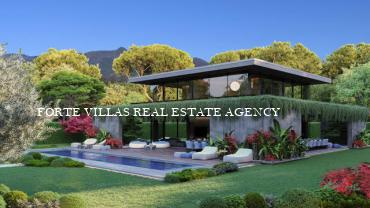 Bellissimo progetto di villa singola con piscina situato in zona centrale a circa 700 metri dal mare