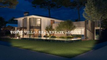 Meraviglioso progetto di villa con piscina, situata in una tranquilla zona di Vittoria Apuana a circa 600 metri dal mare.