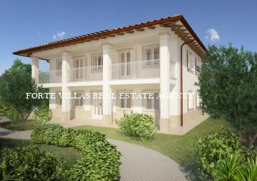 Villa project in Forte dei Marmi, under construction